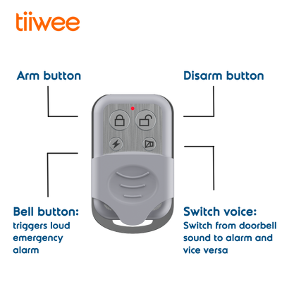 tiiwee A2 Motion Detector Alarm - Expandable